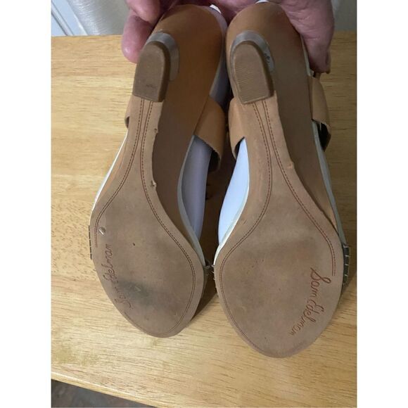 Sam Edelman strappy wedge sandals size 8 - Picture 7 of 9